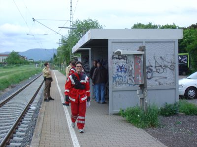 Bijata und Irmgard haben die vermisste Person gefunden.