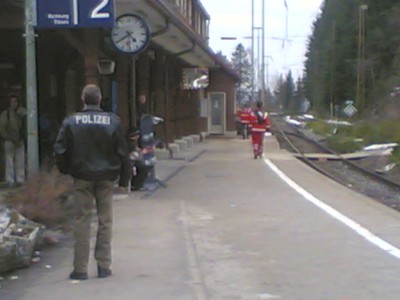 Bahnhof Brental. 22.03.2005