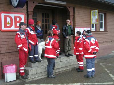 Bahnhof Seebrugg. 22.03.2005. Foto: Frank Ganter